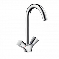 HANSGROHE 71280000 Logis Смеситель для кухни с двумя рукоятками