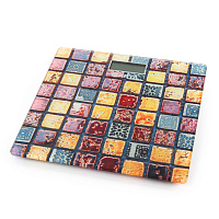 Напольные весы MARTA MT-1677 золотистая мозаика