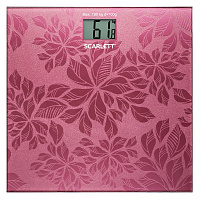 Напольные весы Scarlett SC217 PN роз