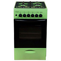 Кухонная плита Лысьва ЭГ 404 МС-2у Зеленый Стеклянная крышка